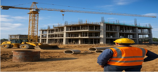 Industrial construction project